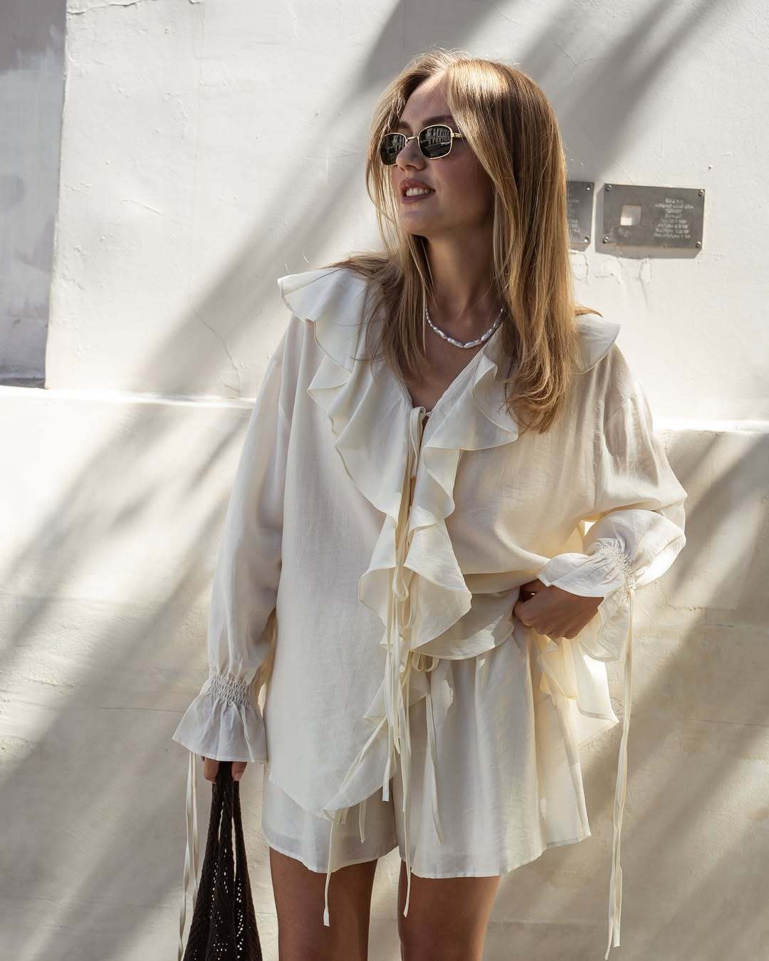 Romance Ruffles Flounce Blouse