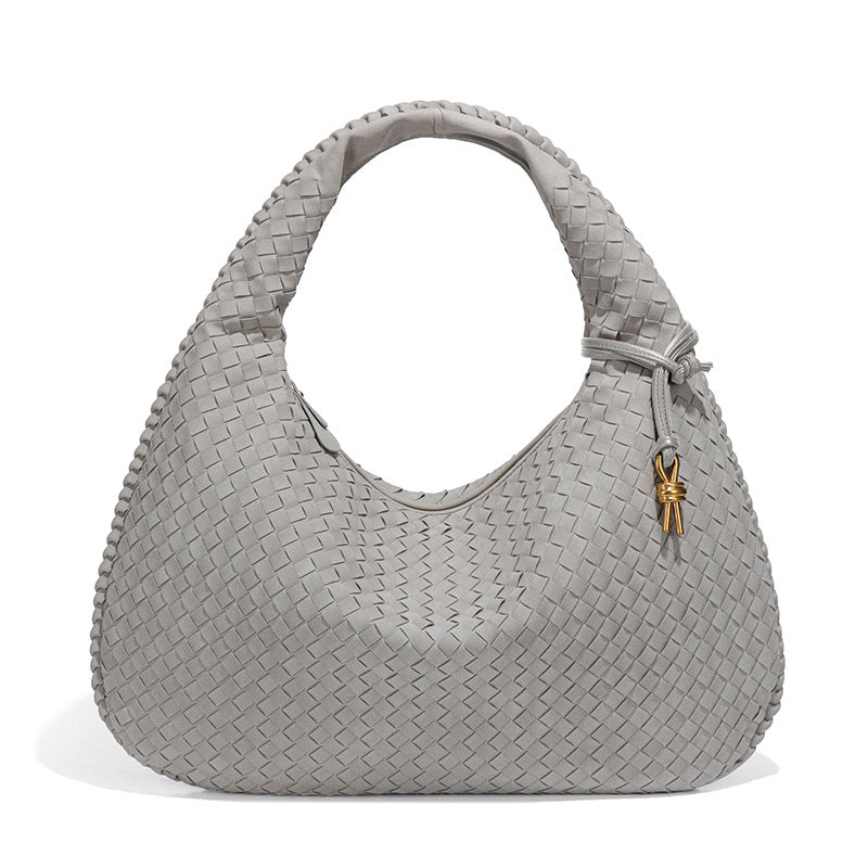 New Season Knitted Suede Bag