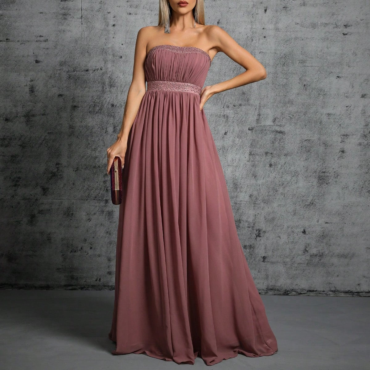 Slim Fit Evening Dress