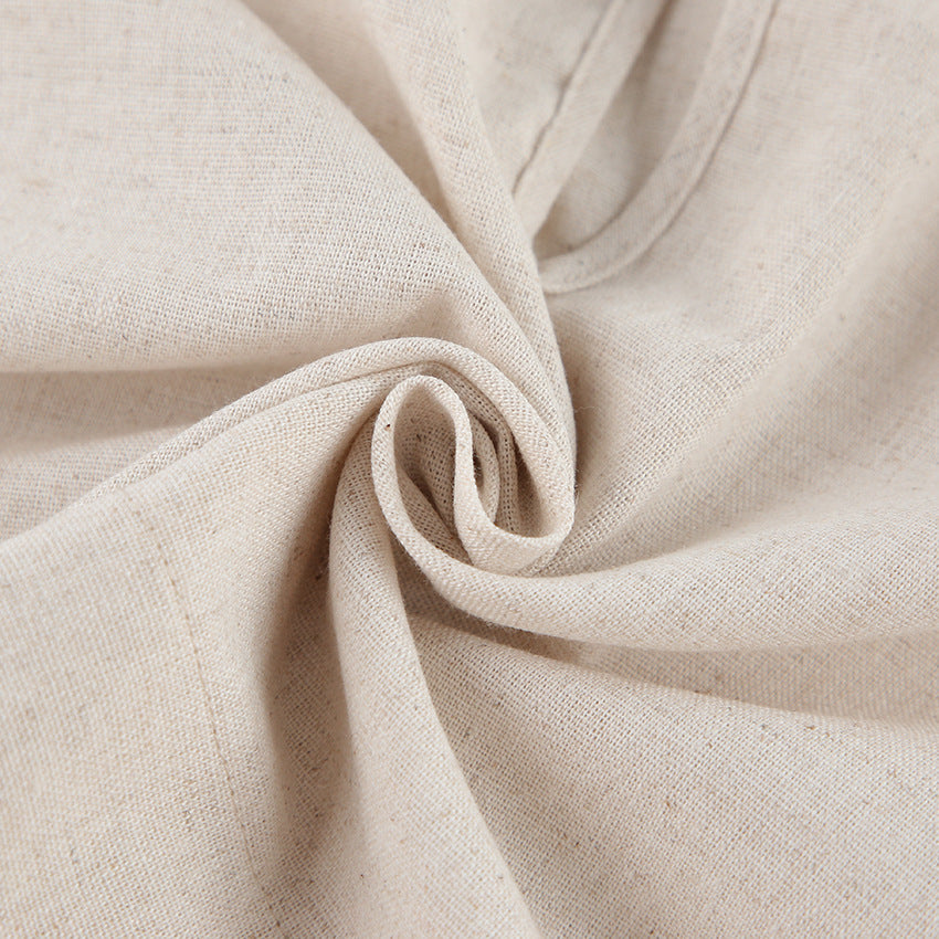 Linen Cotton Blend Two Piece Suit