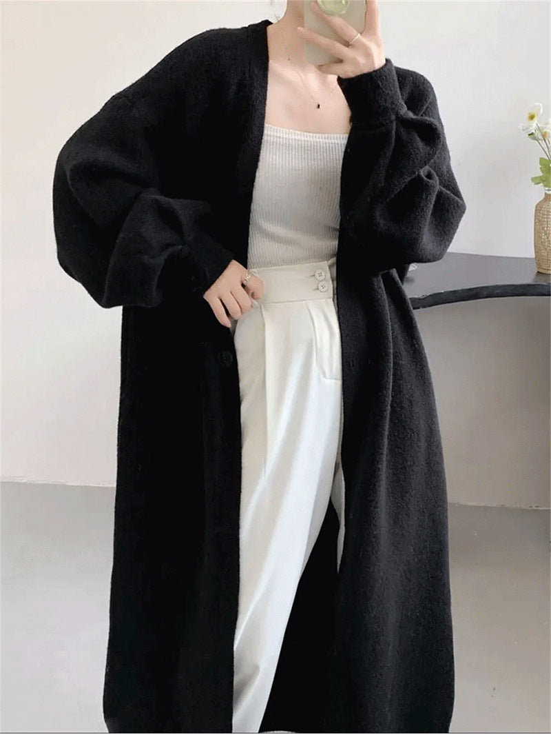 Long Knitted Cardigan