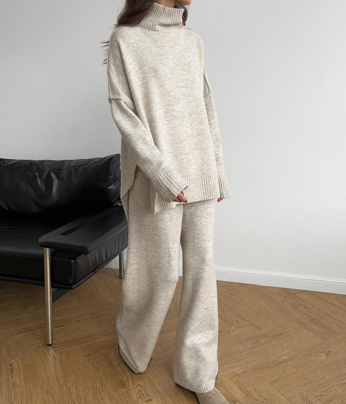 New Season Oversize Knitwear Set