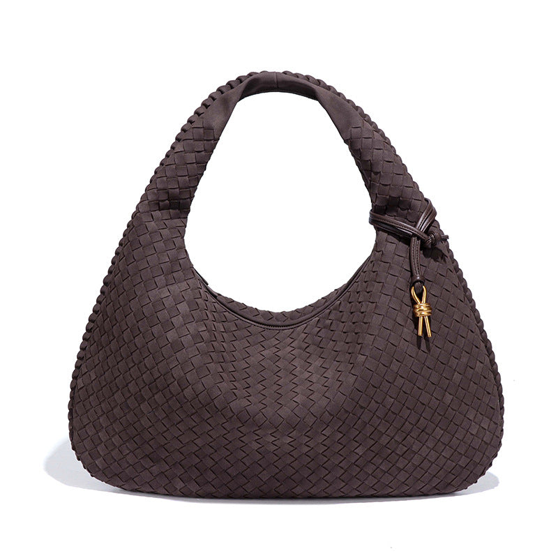 New Season Knitted Suede Bag