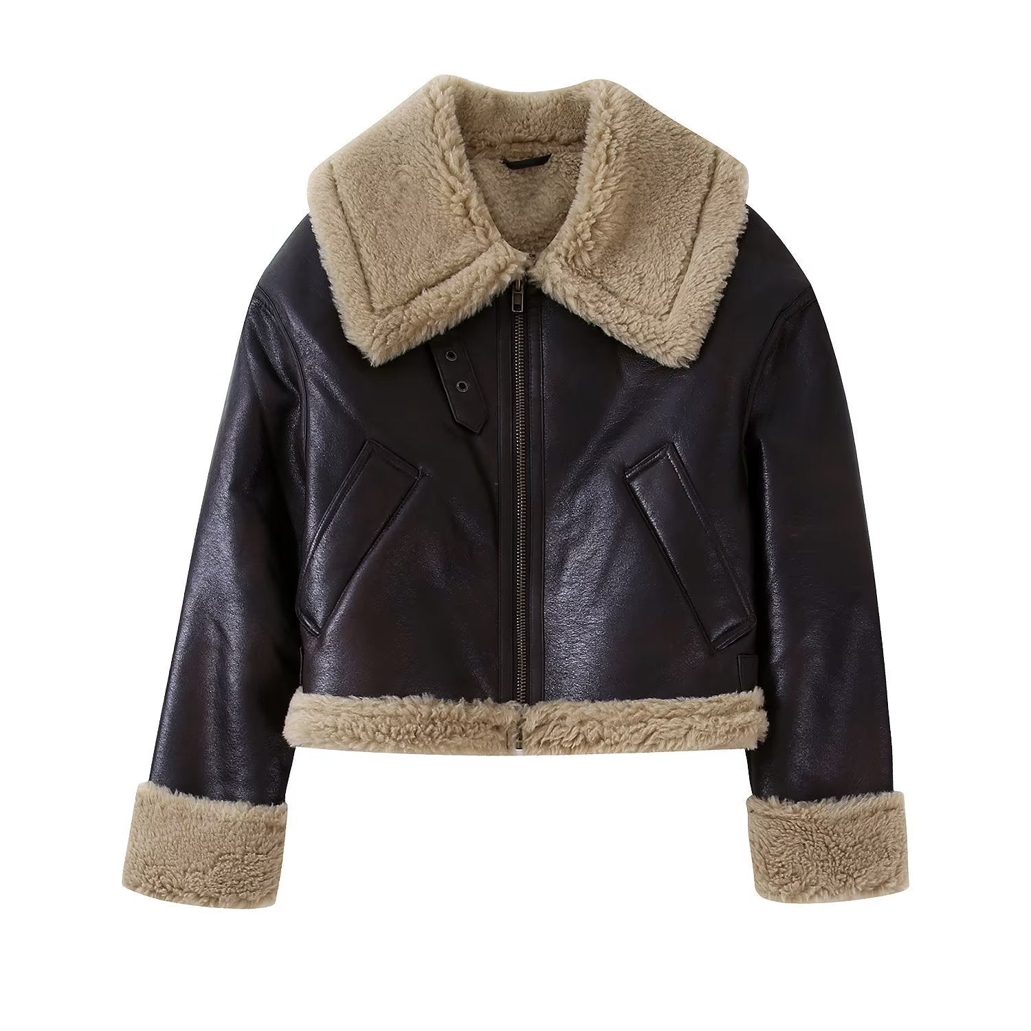 New Season Sheepskin Leather Jacket