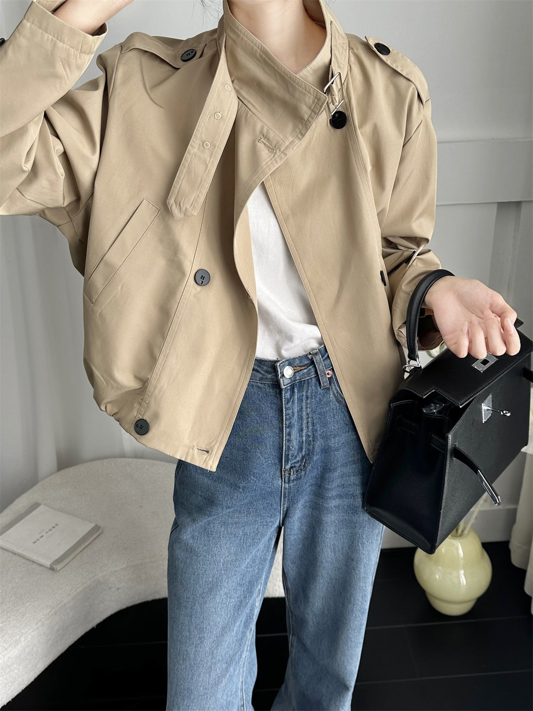 Oversized Trench Coat – Chic & Comfortable