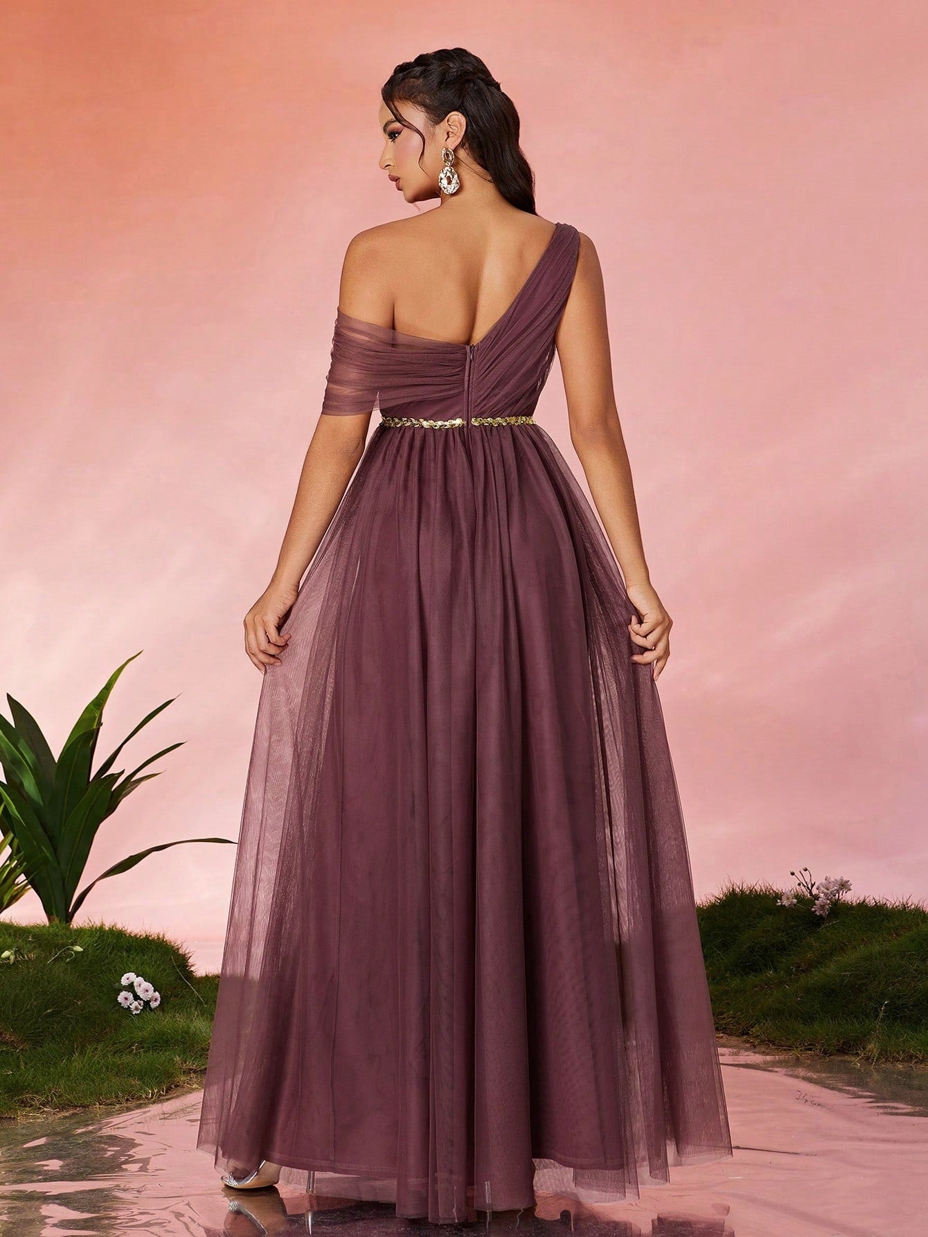 Slim Fit Long Dress