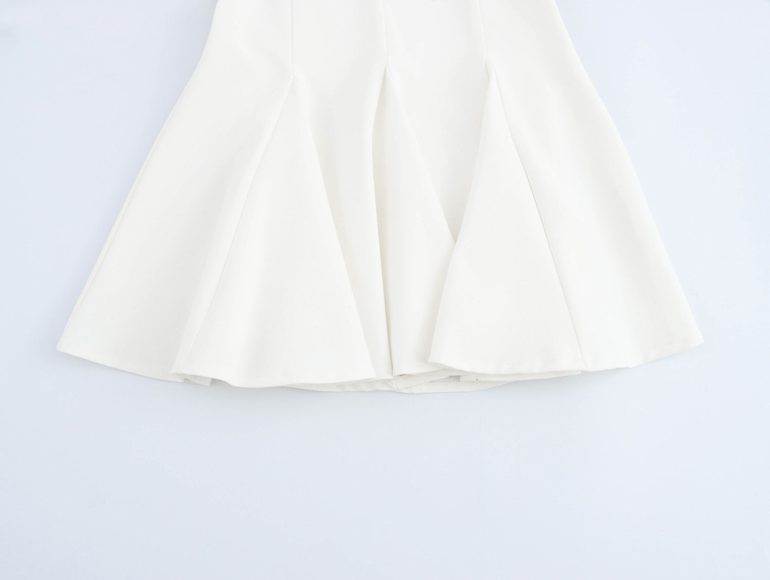 Double Bow Detailed A-Line Mini Dress