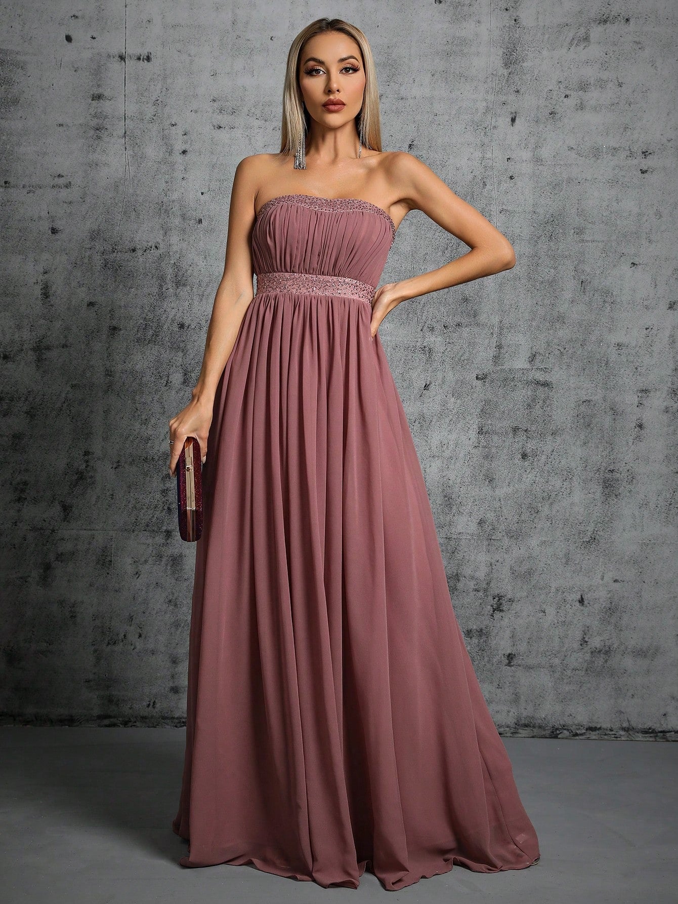 Slim Fit Evening Dress